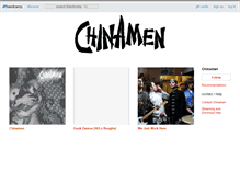 Tablet Screenshot of chinamen.bandcamp.com