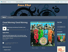 Tablet Screenshot of fauxfilet.bandcamp.com