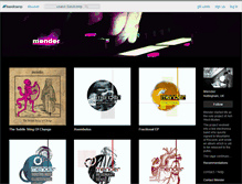 Tablet Screenshot of mender.bandcamp.com