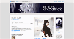 Desktop Screenshot of emilie.bandcamp.com