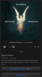 Mobile Screenshot of klaudiamusic.bandcamp.com
