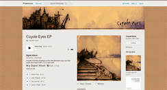 Desktop Screenshot of coyoteeyes.bandcamp.com