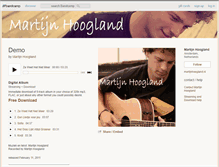 Tablet Screenshot of martijnhoogland.bandcamp.com