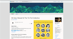 Desktop Screenshot of garystewart.bandcamp.com