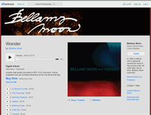 Tablet Screenshot of bellamymoon.bandcamp.com