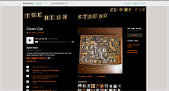 Desktop Screenshot of highstrung-cc.bandcamp.com