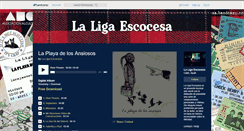 Desktop Screenshot of laligaescocesa.bandcamp.com