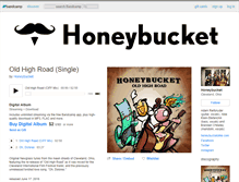 Tablet Screenshot of honeybucket1.bandcamp.com