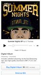 Mobile Screenshot of kthomas.bandcamp.com