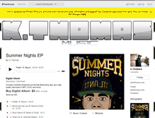 Tablet Screenshot of kthomas.bandcamp.com