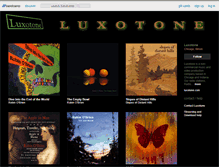 Tablet Screenshot of luxotone.bandcamp.com