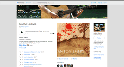 Desktop Screenshot of antonemery.bandcamp.com