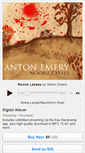 Mobile Screenshot of antonemery.bandcamp.com