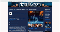 Desktop Screenshot of metalforcancer.bandcamp.com