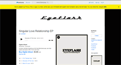 Desktop Screenshot of eyeflash.bandcamp.com