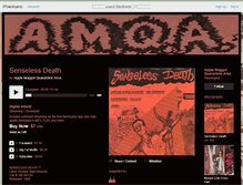 Tablet Screenshot of amqa.bandcamp.com
