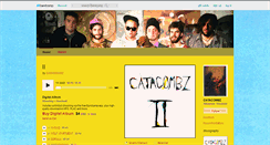 Desktop Screenshot of catacombz.bandcamp.com