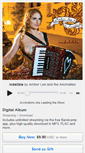 Mobile Screenshot of amberleeandtheanomalies.bandcamp.com