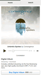 Mobile Screenshot of convergenceband.bandcamp.com