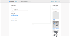Desktop Screenshot of origamibones.bandcamp.com