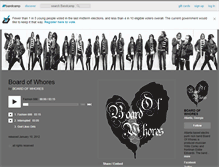 Tablet Screenshot of boardofwhores.bandcamp.com