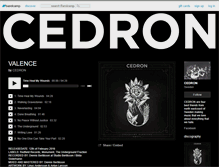 Tablet Screenshot of cedron.bandcamp.com