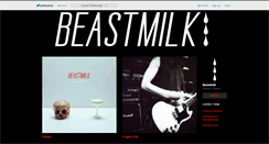 Desktop Screenshot of beastmilk.bandcamp.com