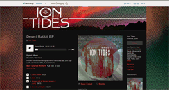 Desktop Screenshot of iontides.bandcamp.com