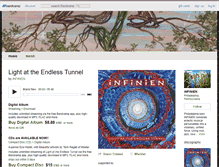 Tablet Screenshot of infinien.bandcamp.com