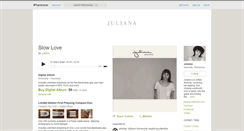 Desktop Screenshot of julianaricherdaily.bandcamp.com
