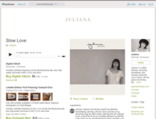 Tablet Screenshot of julianaricherdaily.bandcamp.com