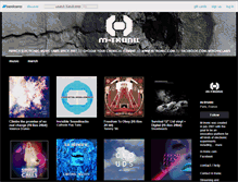 Tablet Screenshot of m-tronic.bandcamp.com