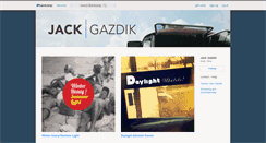 Desktop Screenshot of jackgazdik.bandcamp.com