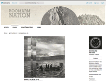 Tablet Screenshot of boomarmnation.bandcamp.com