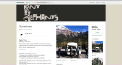 Desktop Screenshot of bentbyelephantsband.bandcamp.com