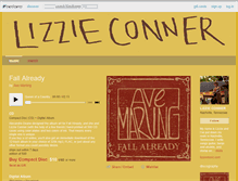 Tablet Screenshot of lizzzie.bandcamp.com