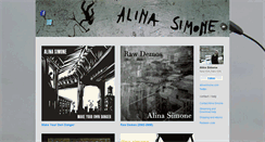Desktop Screenshot of alinasimone.bandcamp.com