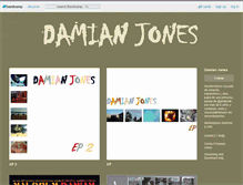 Tablet Screenshot of damianjones.bandcamp.com