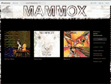 Tablet Screenshot of mammox.bandcamp.com