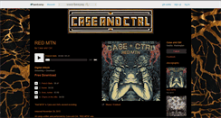 Desktop Screenshot of caseandctrl.bandcamp.com