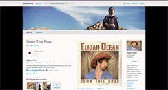 Desktop Screenshot of elijahocean.bandcamp.com