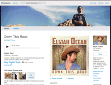 Tablet Screenshot of elijahocean.bandcamp.com