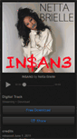 Mobile Screenshot of nettabrielle.bandcamp.com