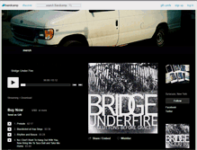 Tablet Screenshot of bridgeunderfire.bandcamp.com