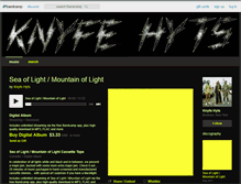 Tablet Screenshot of knyfehyts.bandcamp.com