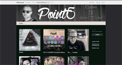 Desktop Screenshot of point5.bandcamp.com