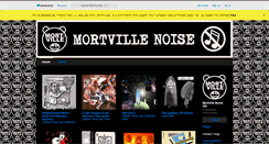 Desktop Screenshot of mortvillenoise.bandcamp.com