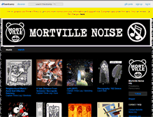 Tablet Screenshot of mortvillenoise.bandcamp.com