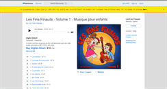 Desktop Screenshot of lesfinsfinauds.bandcamp.com