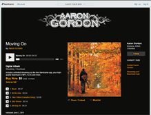 Tablet Screenshot of aarongordon.bandcamp.com